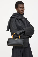 Jil Sander Goji Bamboo Handle Bag