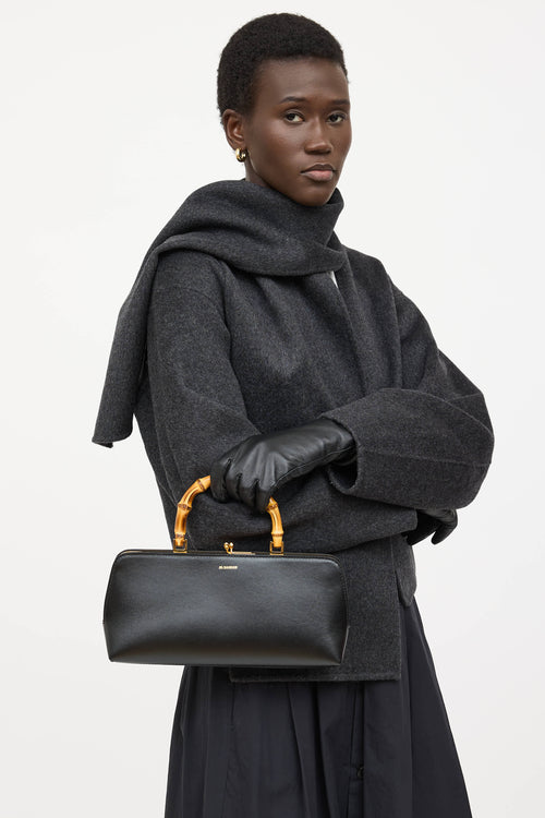 Jil Sander Goji Bamboo Handle Bag