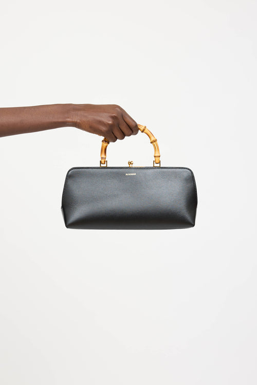 Jil Sander Goji Bamboo Handle Bag