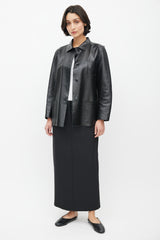 Jil-Sander-Black-Leather-Chore