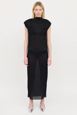 Jil Sander Pleated Maxi Dress