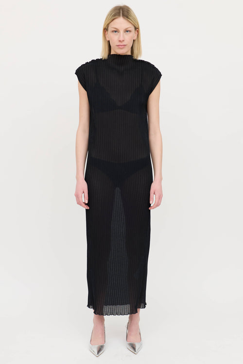 Jil Sander Pleated Maxi Dress