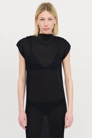 Jil Sander Pleated Maxi Dress