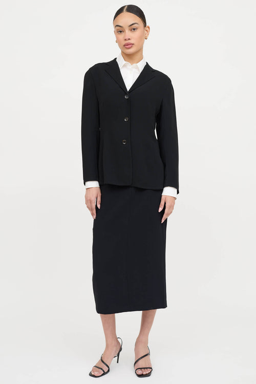 Jil Sander Semi Sheer Blazer Blazer