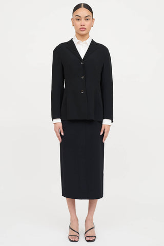 Jil Sander Semi Sheer Blazer Blazer