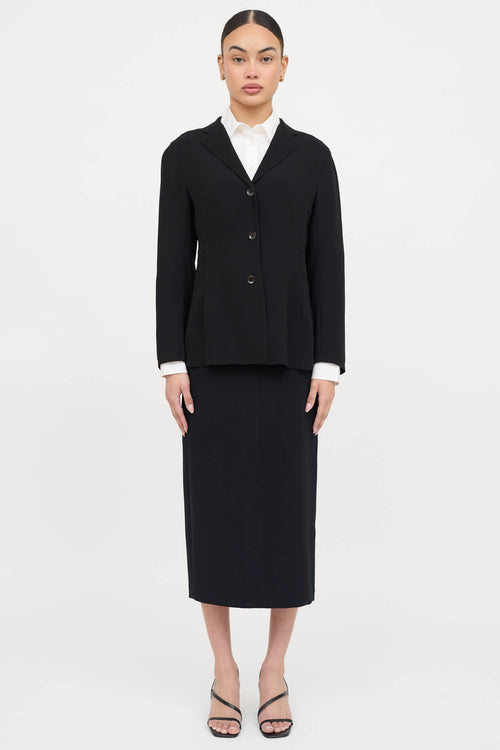 Jil Sander Semi Sheer Blazer Blazer