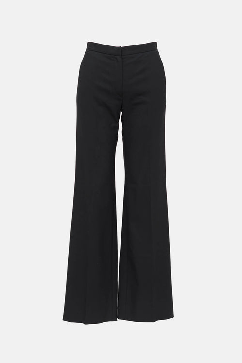 Jil Sander Wool Wide Leg Trouser