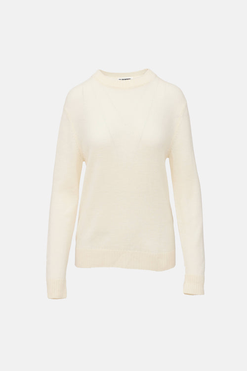 Jil Sander Wool Crewneck Sweater