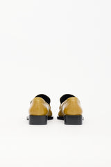 Jil Sander Crinkled Patent Loafer
