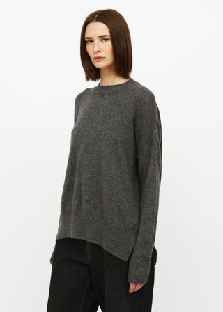 Jil Sander Dark Grey Cashmere Sweater
