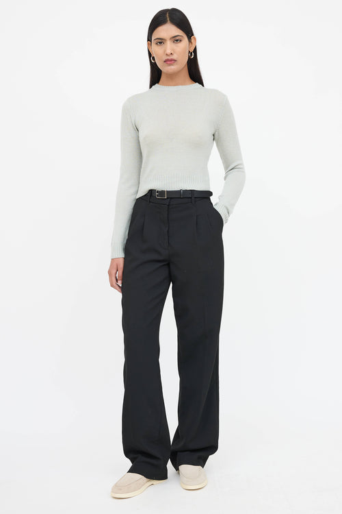 Jil Sander Plus Wool Cropped Sweater
