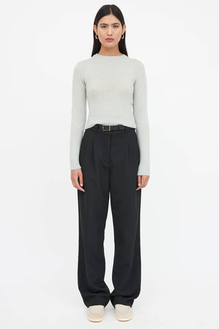 Jil Sander Plus Wool Cropped Sweater