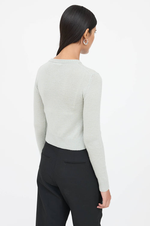 Jil Sander Plus Wool Cropped Sweater