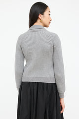 Jil SanderWool Button Cardigan