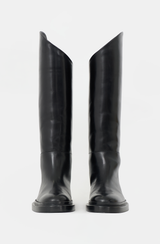 Jil Sander Leather Riding Boot