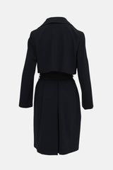 Jil Sander Lightweight Wool Belted Coat