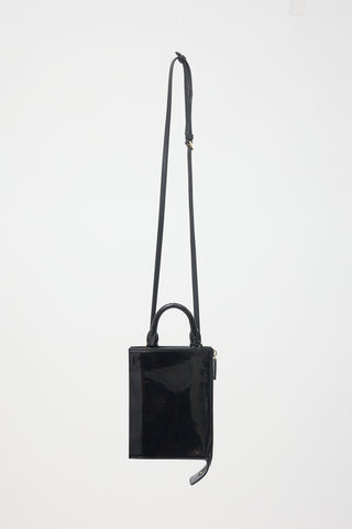 Jil Sander Patent Leather Tootie Bag