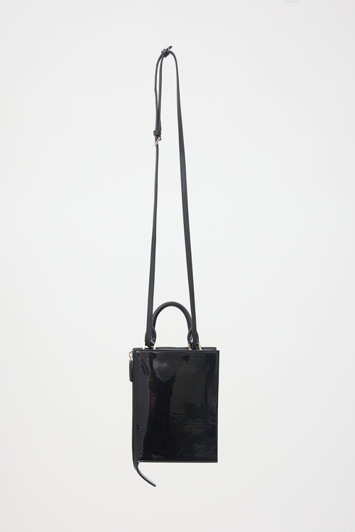 Jil Sander Patent Leather Tootie Bag