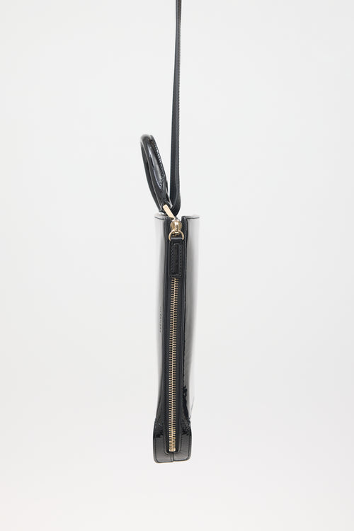 Jil Sander Patent Leather Tootie Bag