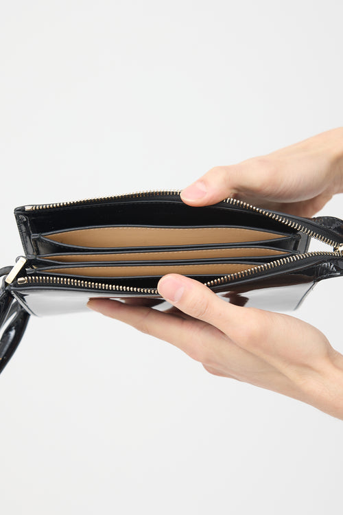 Jil Sander Patent Leather Tootie Bag