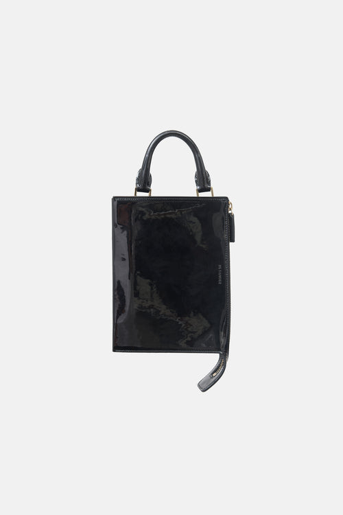Jil Sander Patent Leather Tootie Bag