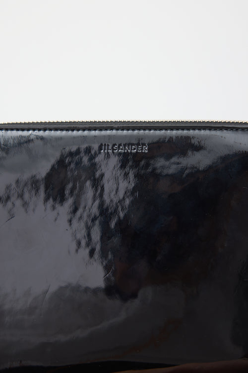 Jil Sander Patent Leather Tootie Bag