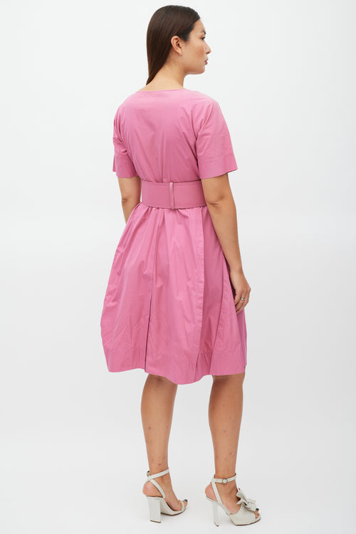jil sander pink dress Jil Sander, Shirred maxi dress, Women, Pink, XXS, Dresses, Viscose