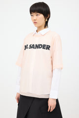 Jil Sander Sheer Logo T-Shirt