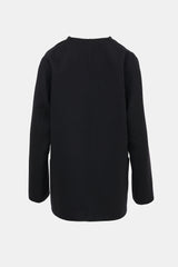 Jil Sander Single Button Collarless Jacket