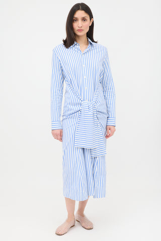Jil Sander Striped Mattie Shirt Dress