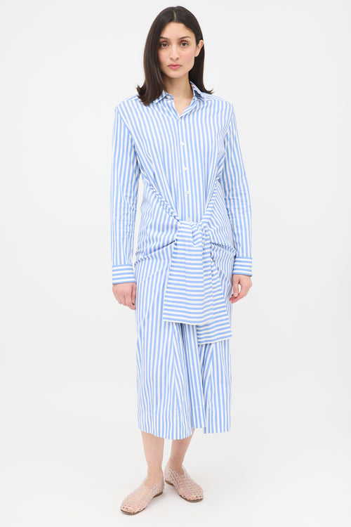 Jil Sander Striped Mattie Shirt Dress