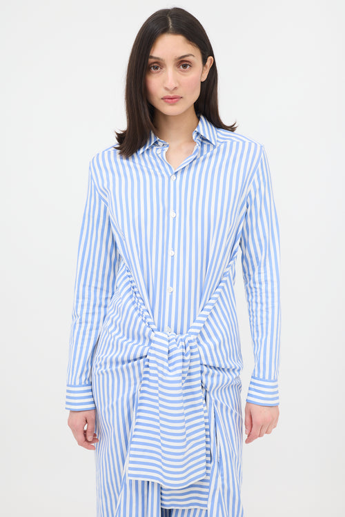 Jil Sander Striped Mattie Shirt Dress