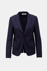 Jil Sander Twill Open Blazer