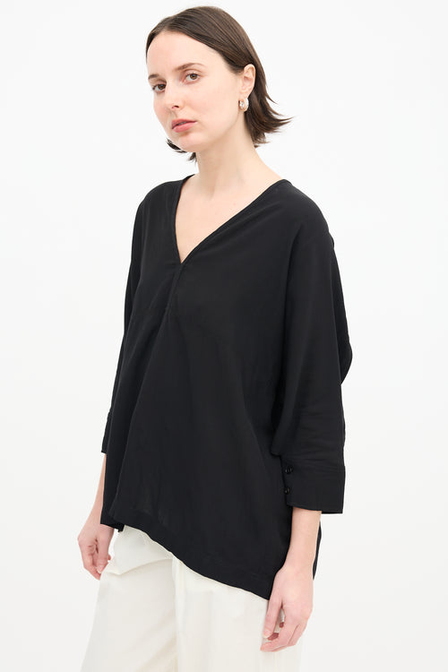 Jil Sander V-Neck Tunic Top