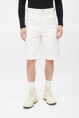 Jil Sander // Beige Cropped Belted Trouser – VSP Consignment