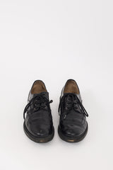Jil Sander Black Leather Wingtip Oxford