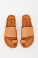 Jil Sander Buffed Leather Slide