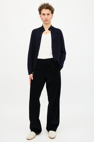 Jil Sander Corduroy Straight Leg Trouser