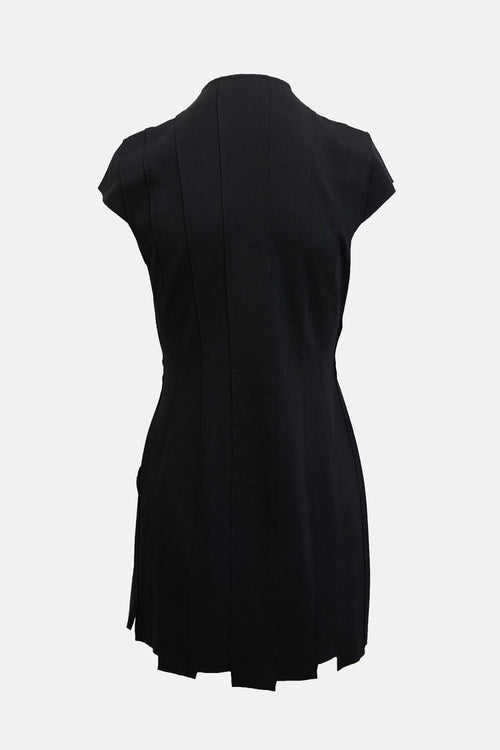 Jil Sander Jersey Knit Panelled Mini Dress
