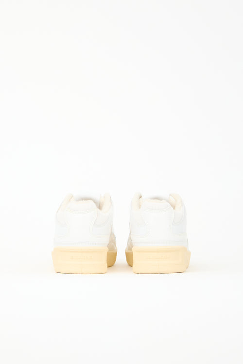 Jil Sander Leather Low Sneaker