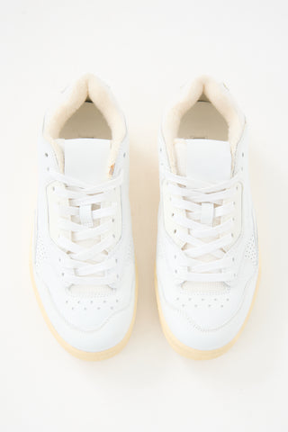 Jil Sander Leather Low Sneaker