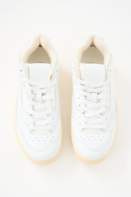 Jil Sander Leather Low Sneaker