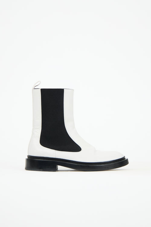 Jil Sander Leather Chelsea Boot