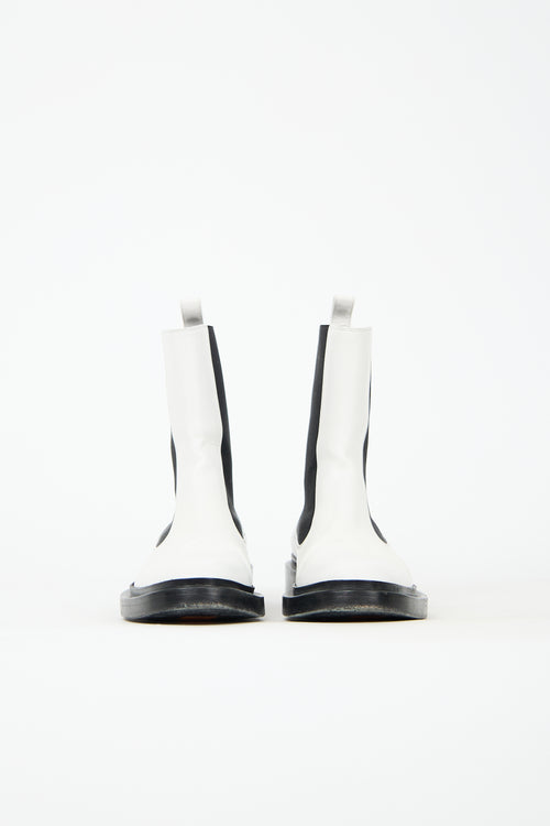 Jil Sander Leather Chelsea Boot