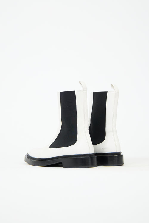 Jil Sander Leather Chelsea Boot