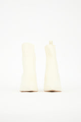 Jil Sander Leather Wedge Chelsea Boot