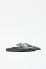 Jil Sander Leather & Shearling Mule