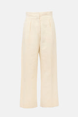 Jil Sander Linen Straight Leg Trouser