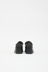 Jil Sander Navy Leather Loafer