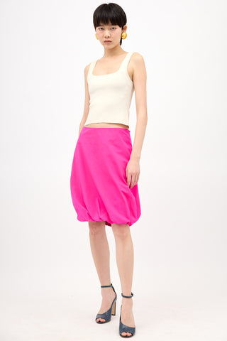 Jil Sander Fluorescent Balloon Skirt